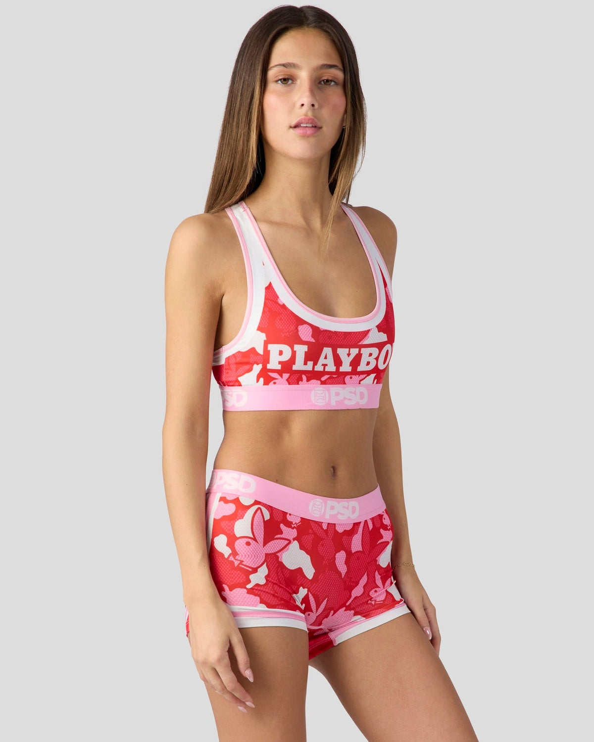 Women|Sale PSD Playboy - Love Camo - Sports Bra