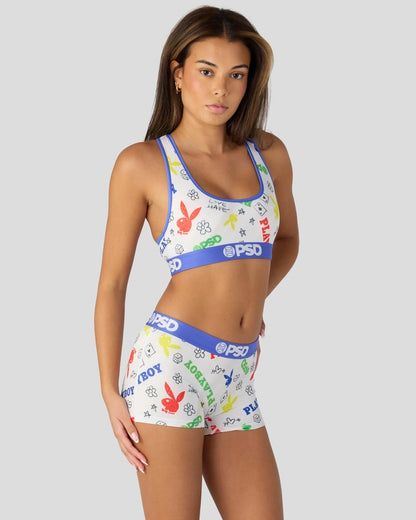 Women|Sale PSD Playboy - Primary - Sports Bra