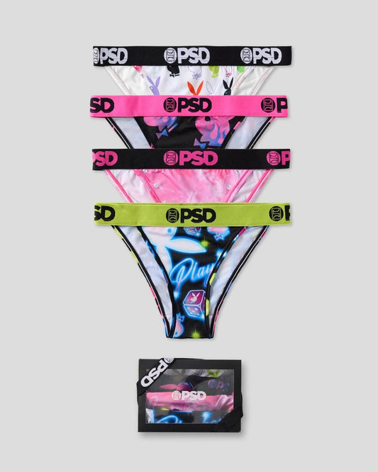Women|Sale PSD 4 Pack - Playboy Summer - Tanga