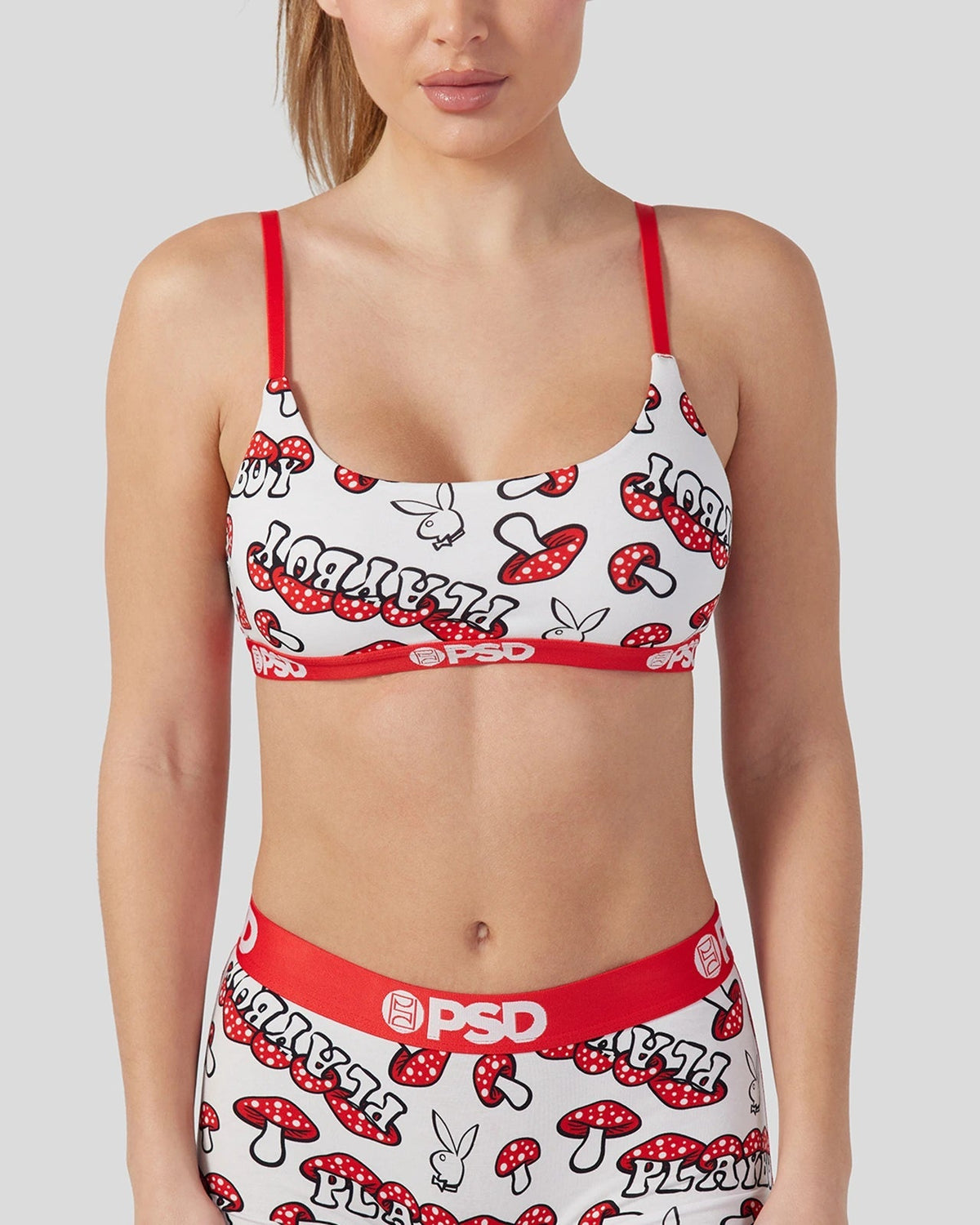 Women|Sale PSD Modal - Playboy - Mushroom - Scoop Bralette - Modal