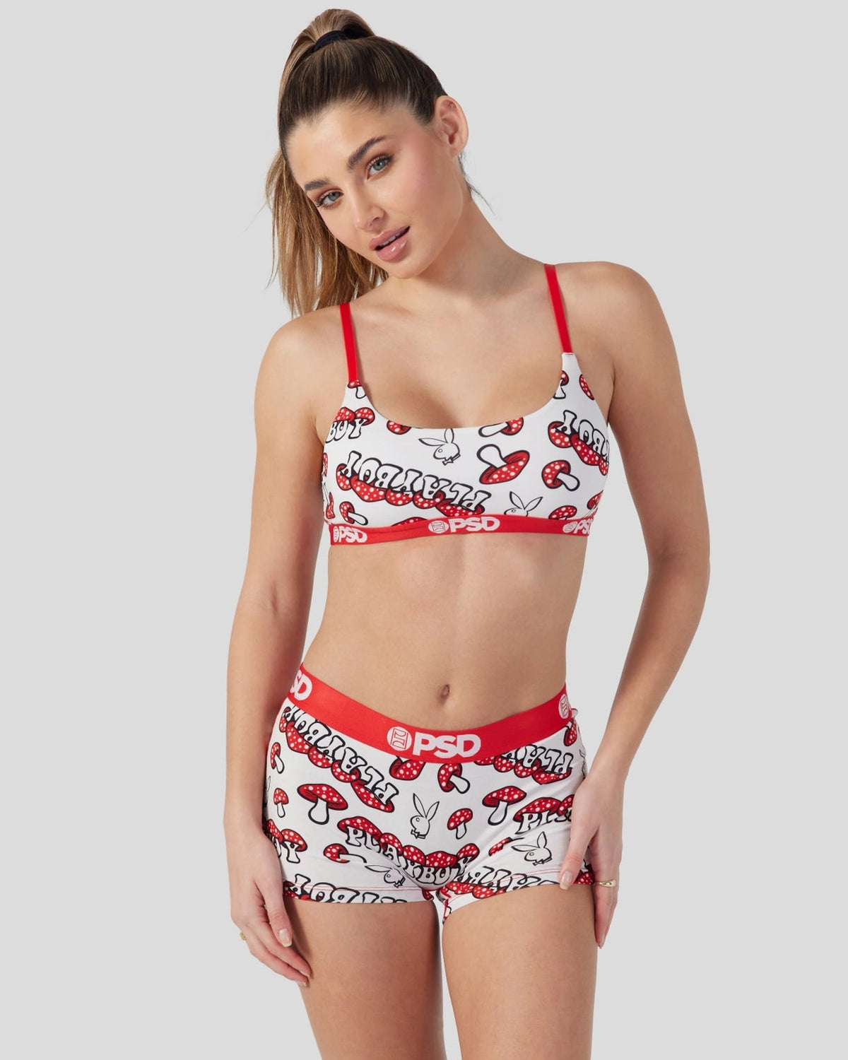 Women|Sale PSD Modal - Playboy - Mushroom - Scoop Bralette - Modal