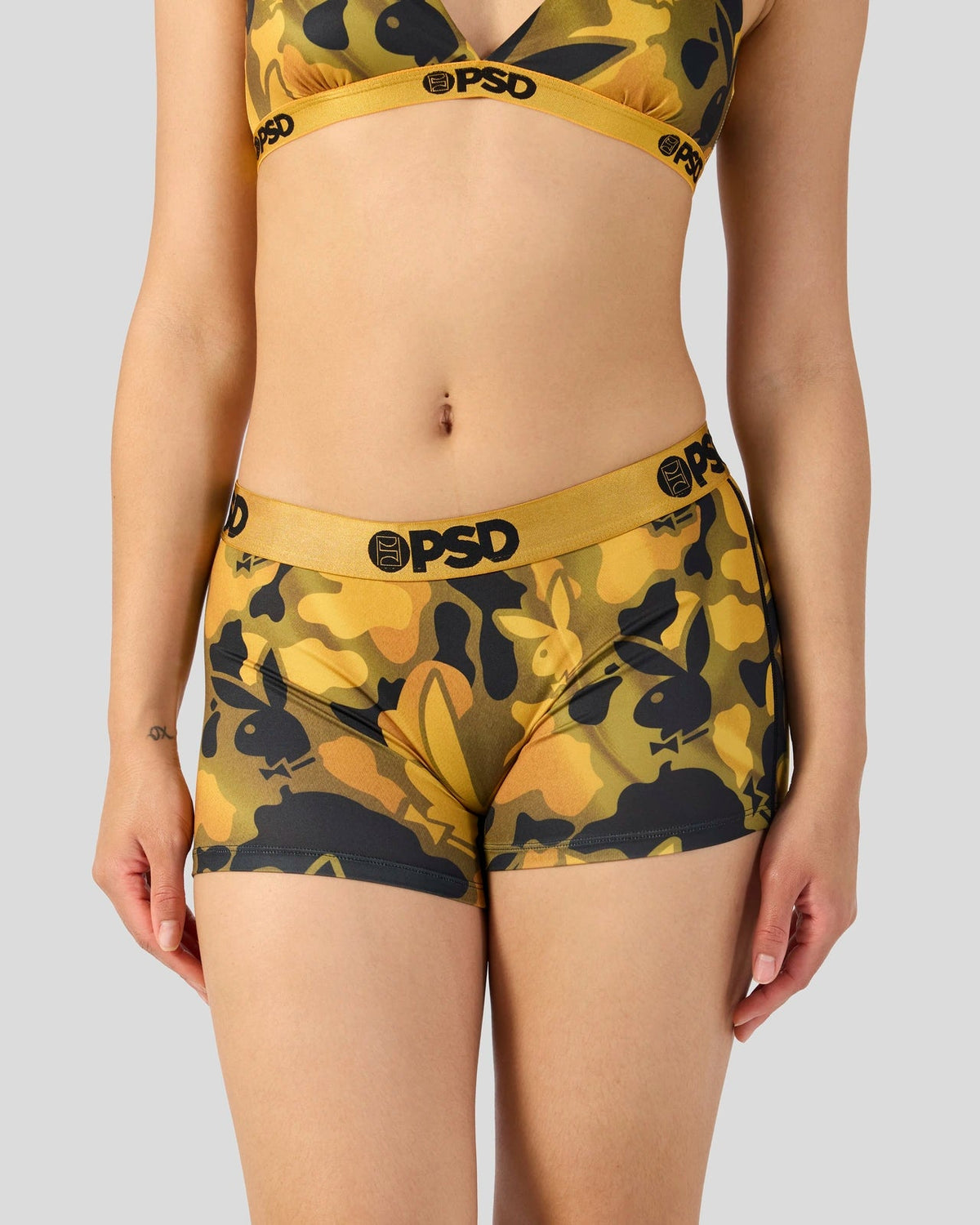 Women|Sale PSD Playboy - Silk Gold - Boy Short
