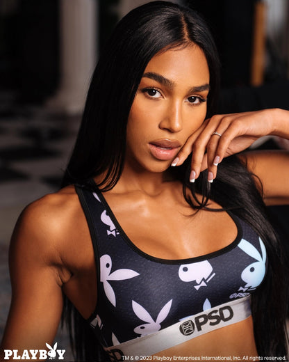 Women|Sale PSD Playboy - Glow - Sports Bra