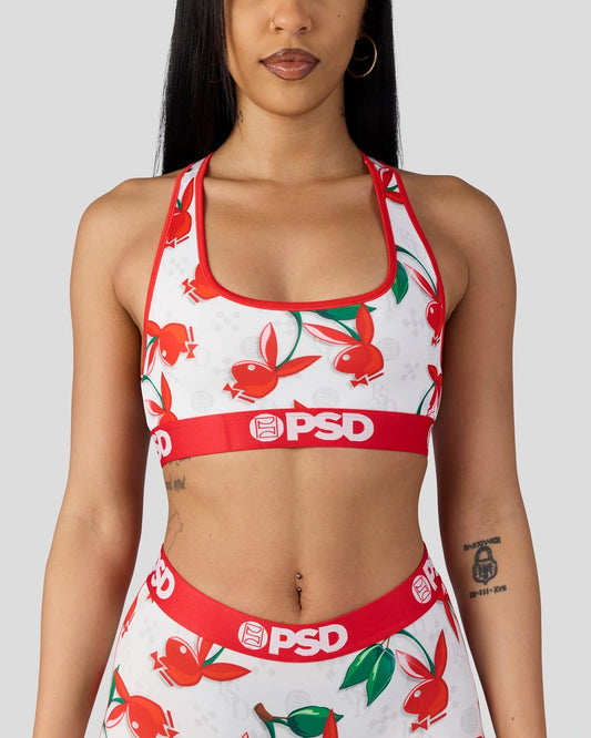 Women|Sale PSD Playboy - Cherry Lux - Sports Bra