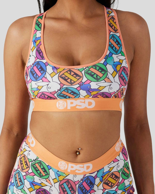 Women|Sale PSD Playboy - Geo - Sports Bra