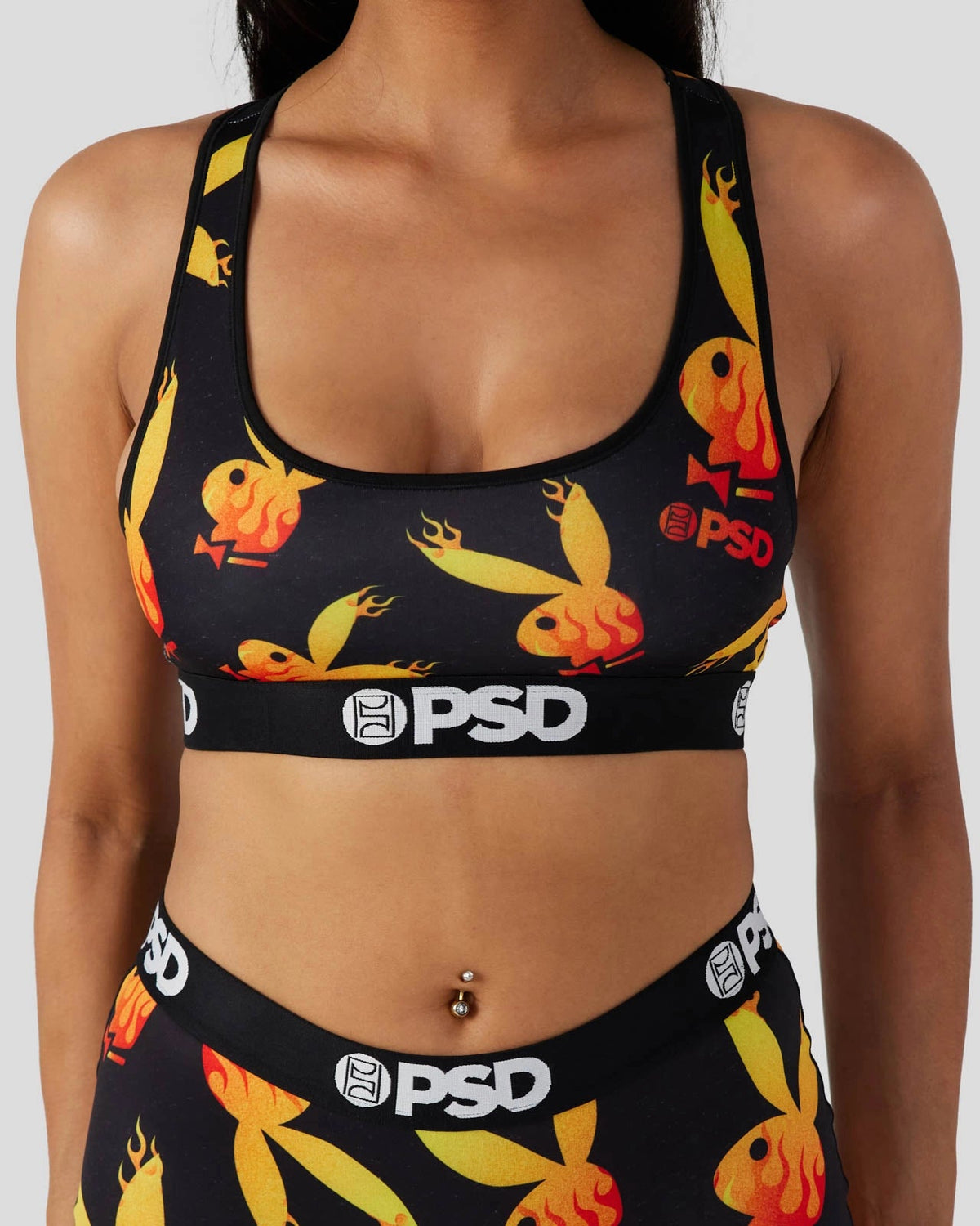 Women|Sale PSD Playboy - Flames - Sports Bra