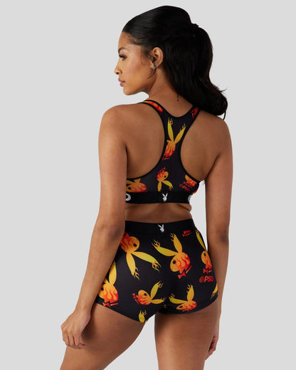 Women|Sale PSD Playboy - Flames - Sports Bra