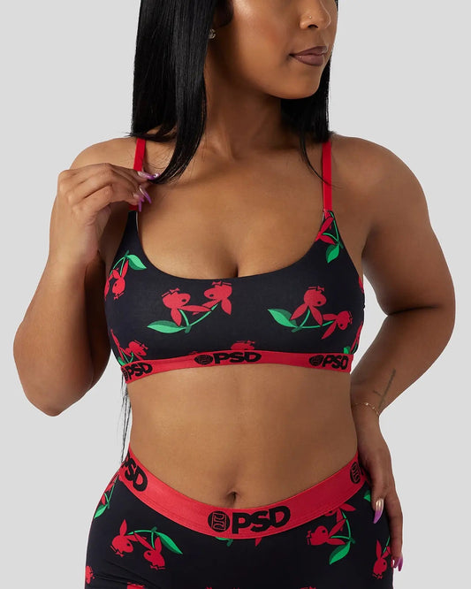 Women|Sale PSD Modal - Playboy - Cherries - Scoop Bralette - Modal