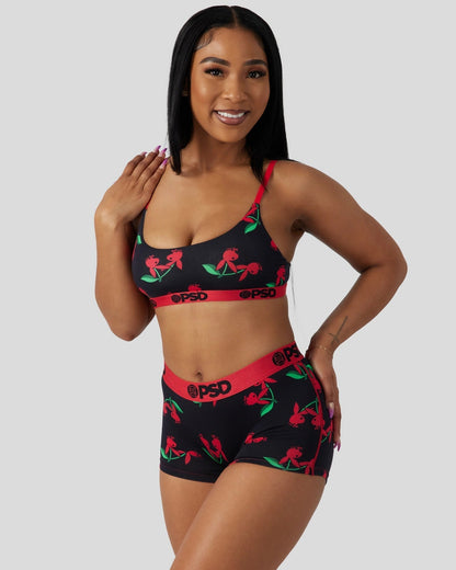 Women|Sale PSD Modal - Playboy - Cherries - Scoop Bralette - Modal