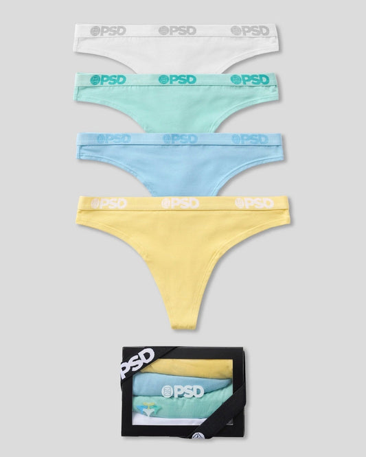 Women|Sale PSD Modal 4 Pack - Pastel - Thong - Modal