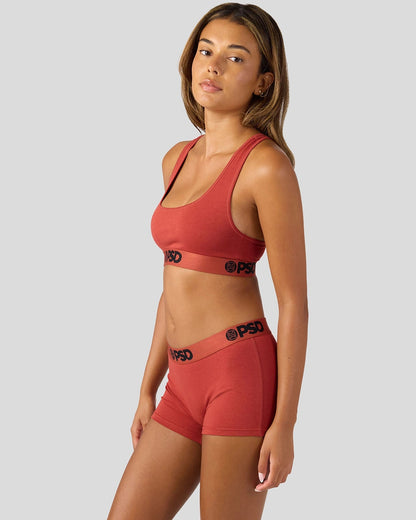 Women|Sale PSD Modal Solids - Sienna - Boy Short - Modal