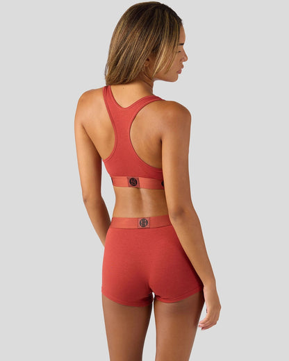 Women|Sale PSD Modal Solids - Sienna - Boy Short - Modal