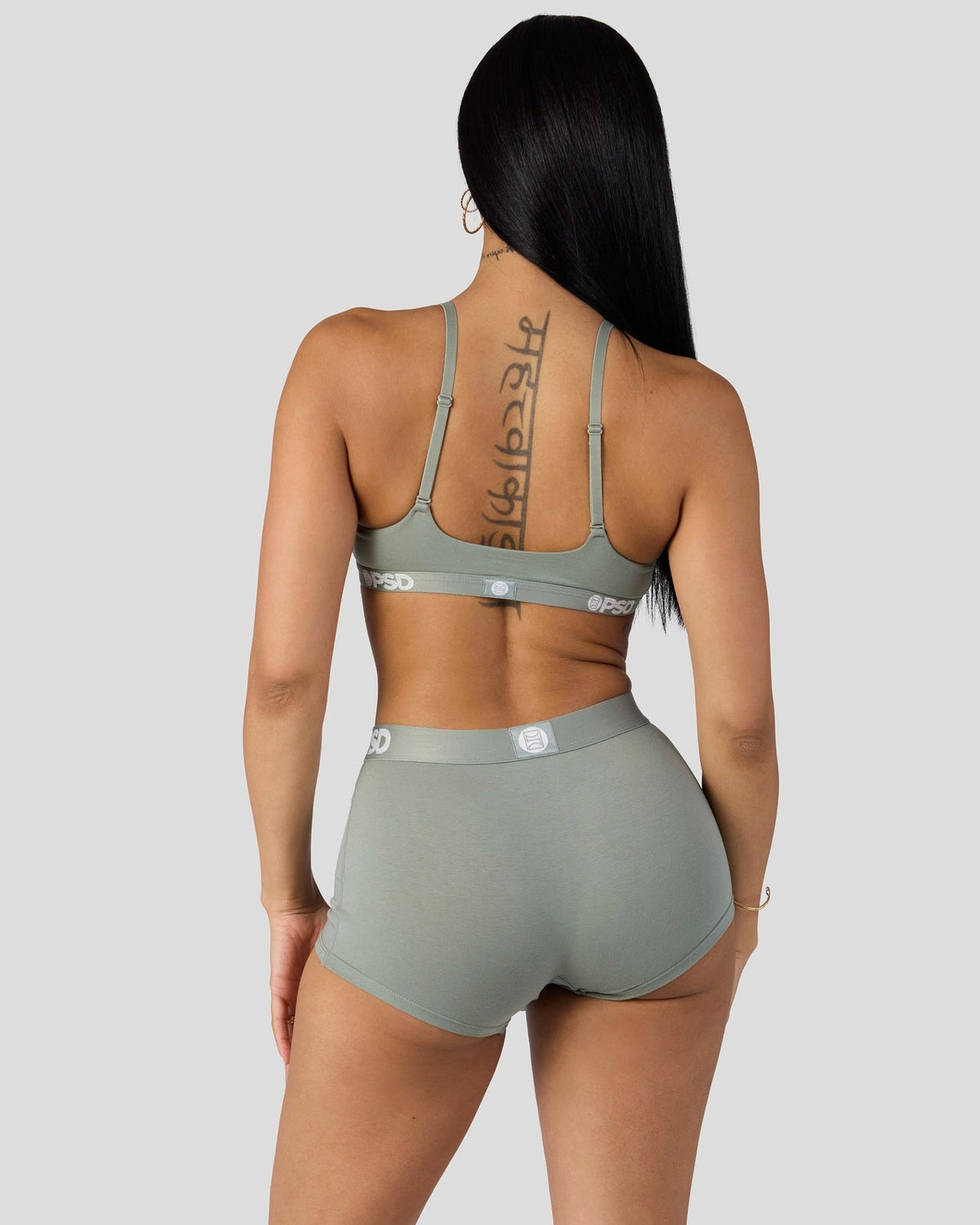 Women|Sale PSD Modal Solids - Sage - Scoop Bralette - Modal
