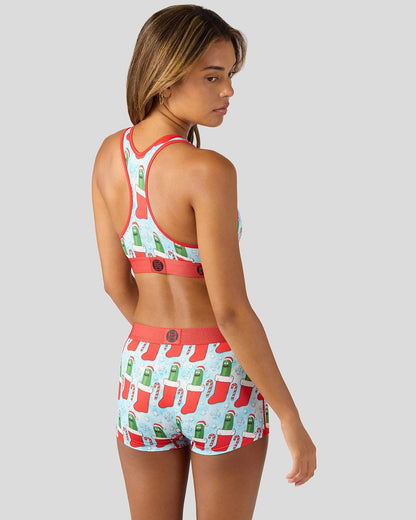 Sale PSD Rick and Morty - Picklemas - Sports Bra