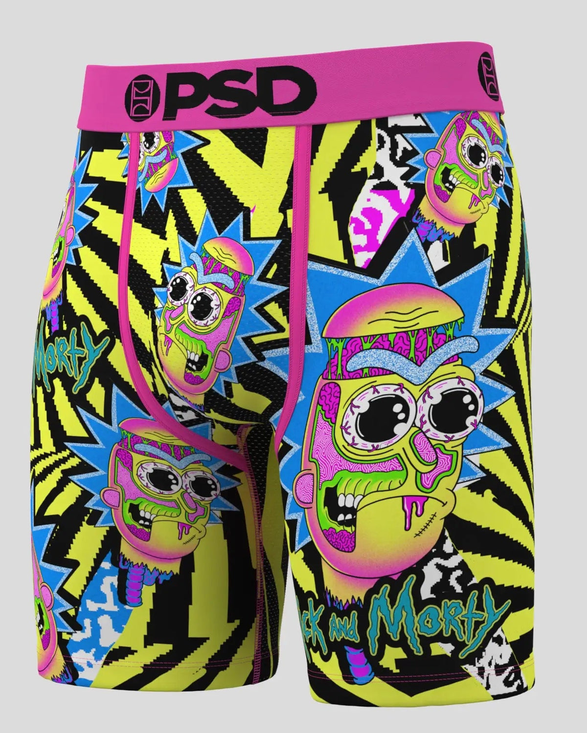 Men PSD Rick and Morty - Gnarly - Standard Length