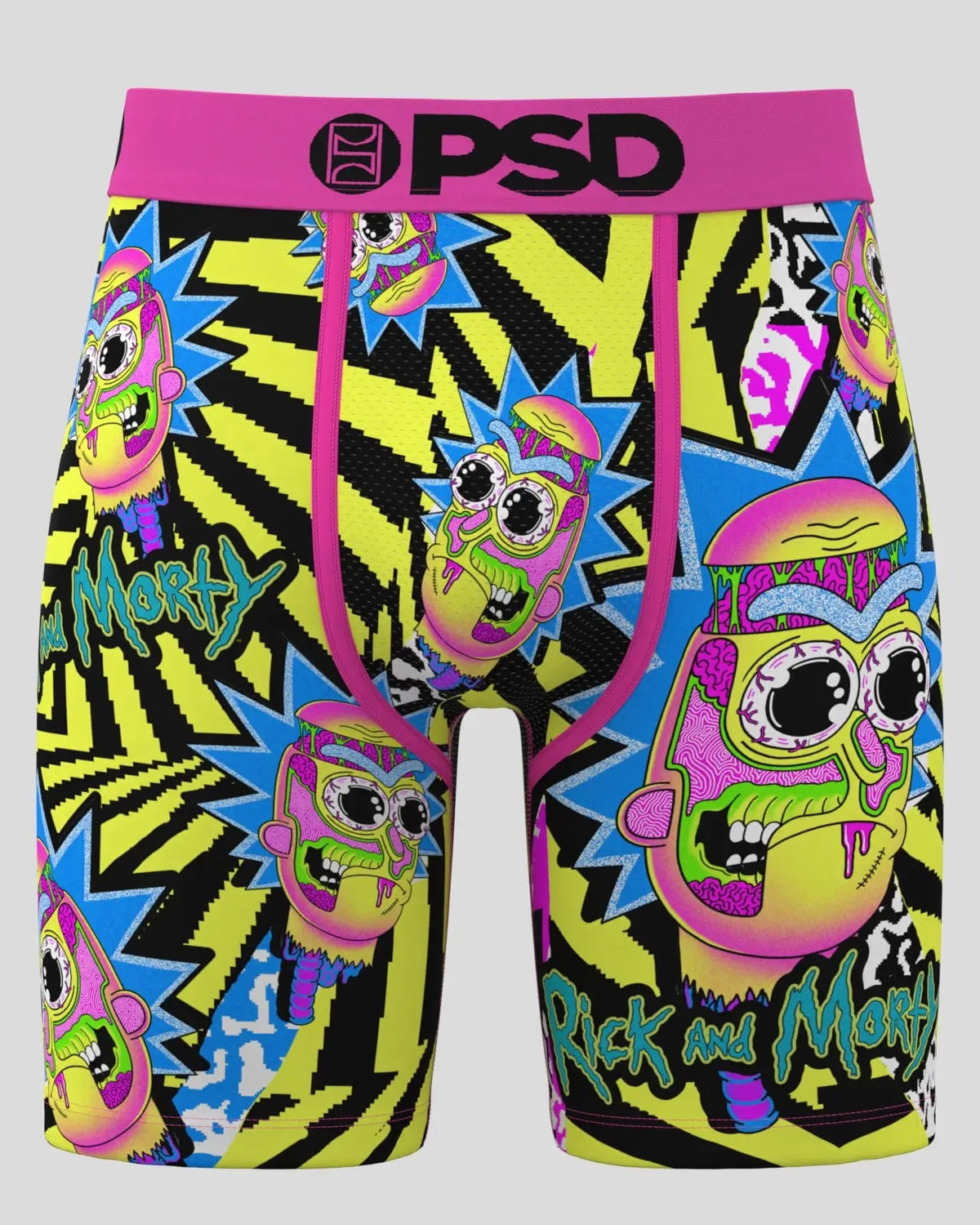 Men PSD Rick and Morty - Gnarly - Standard Length