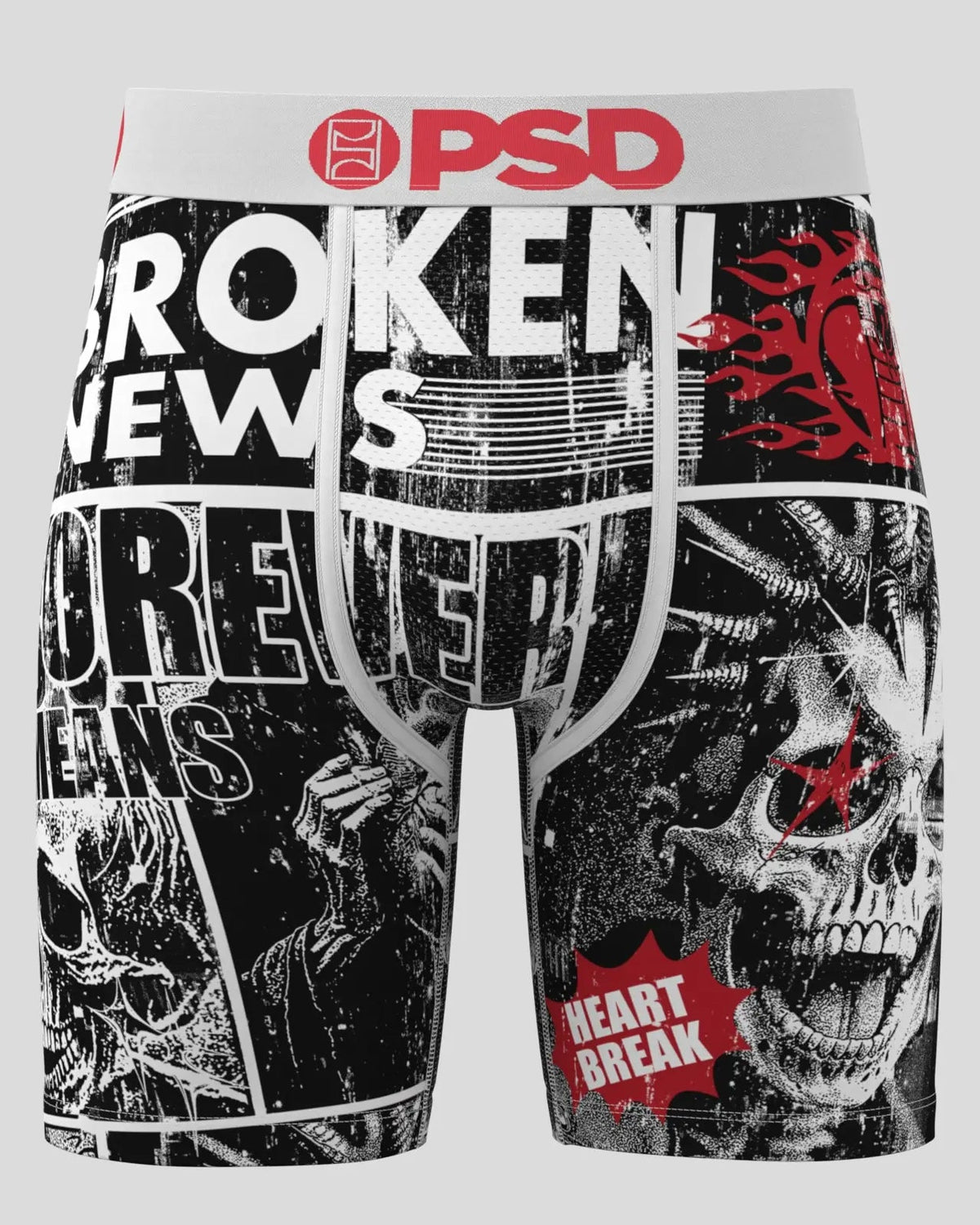 Men PSD Broken Promises - Broken News - Standard Length