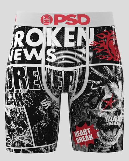 Men PSD Broken Promises - Broken News - Standard Length