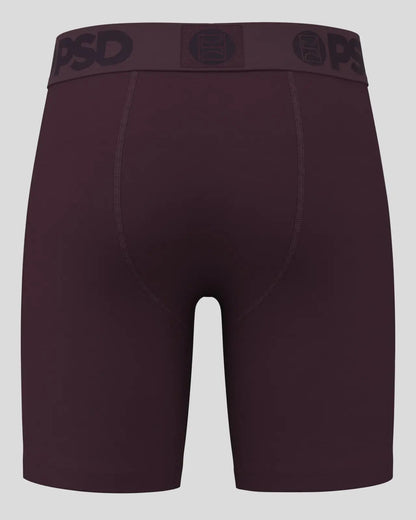 Men|Sale PSD Modal Solids - Plum - Standard Length - Modal