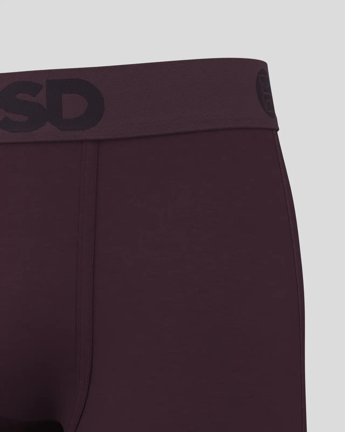 Men|Sale PSD Modal Solids - Plum - Standard Length - Modal