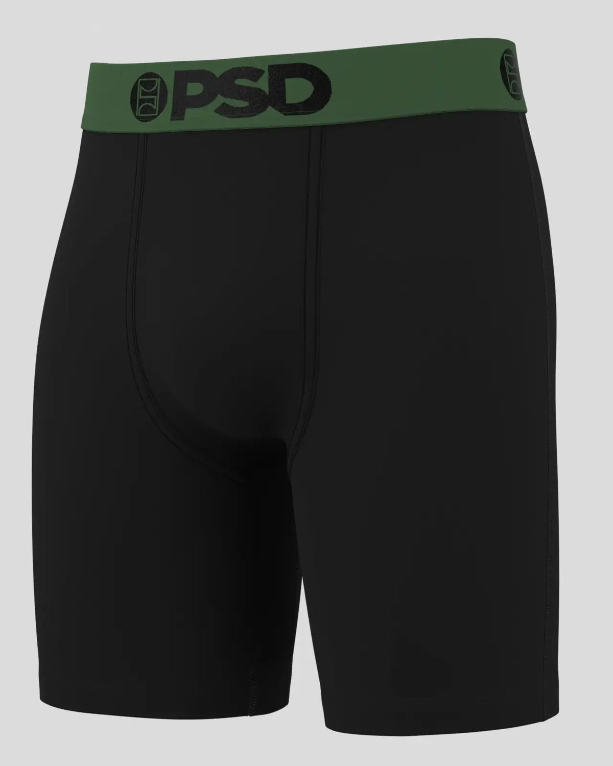 Men|Sale PSD Solids - Black Green - Standard Length - Cotton