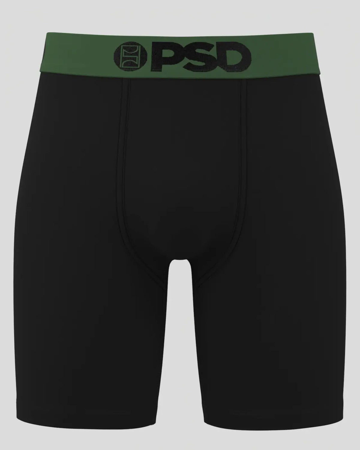 Men|Sale PSD Solids - Black Green - Standard Length - Cotton