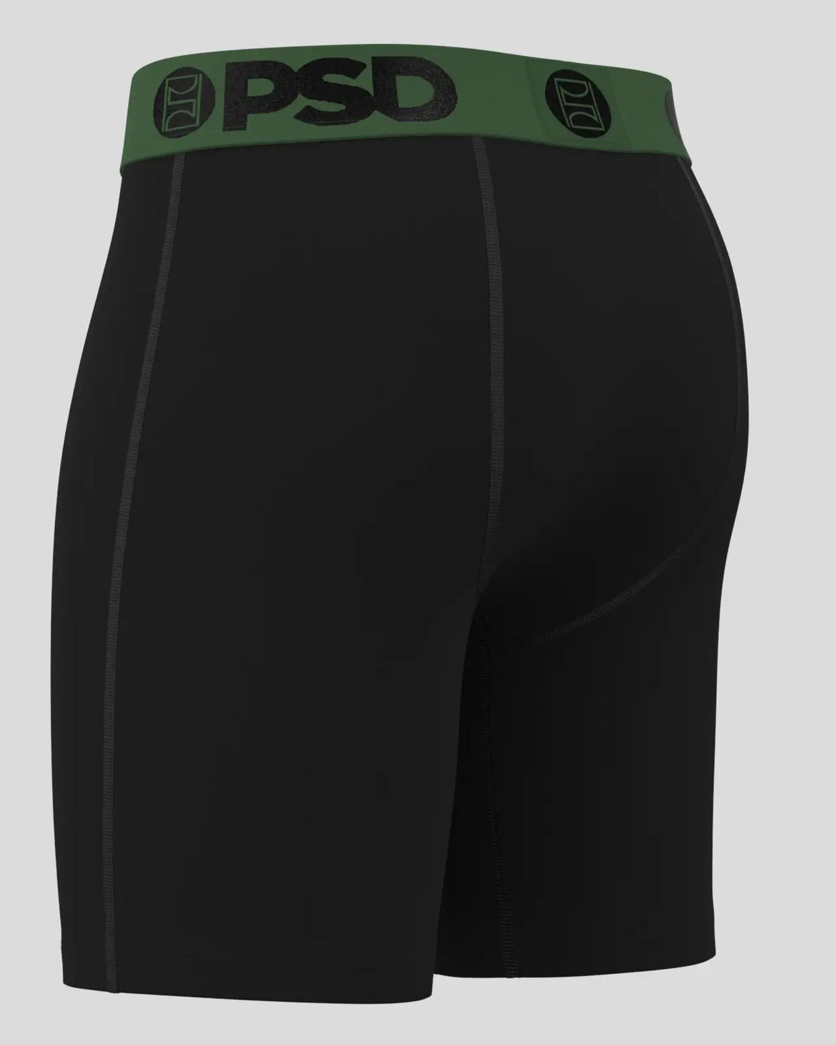 Men|Sale PSD Solids - Black Green - Standard Length - Cotton