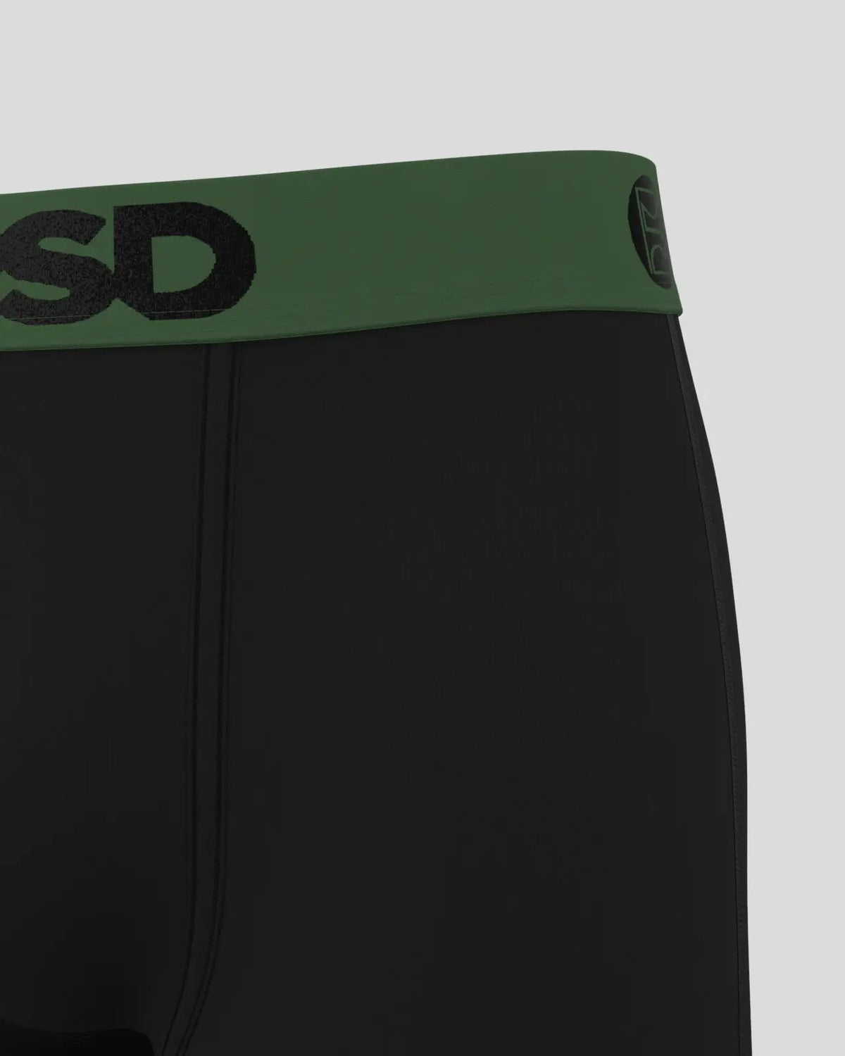 Men|Sale PSD Solids - Black Green - Standard Length - Cotton