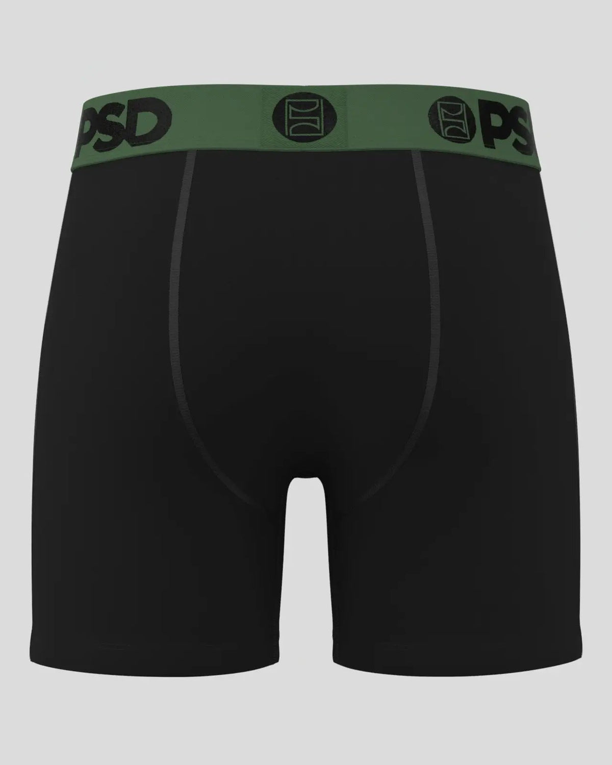 Men|Sale PSD Solids - Black Green - Mid Length - Cotton