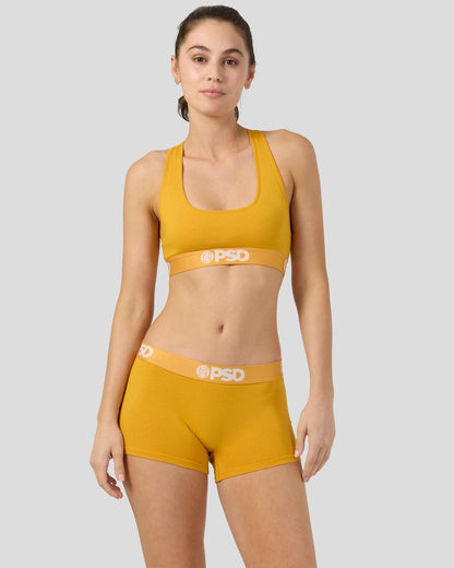 Women|Sale PSD Modal Solids - Mango - Sports Bra - Modal