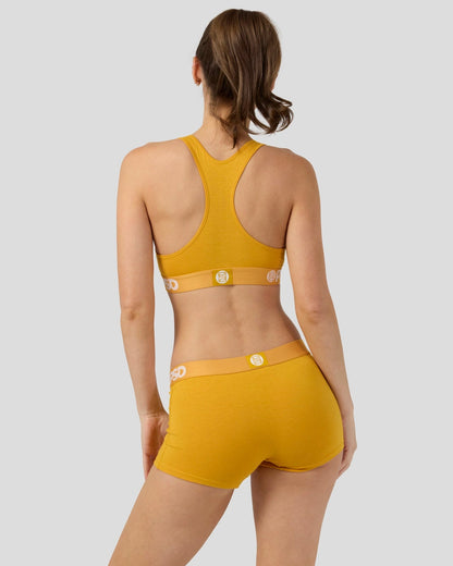 Women|Sale PSD Modal Solids - Mango - Sports Bra - Modal