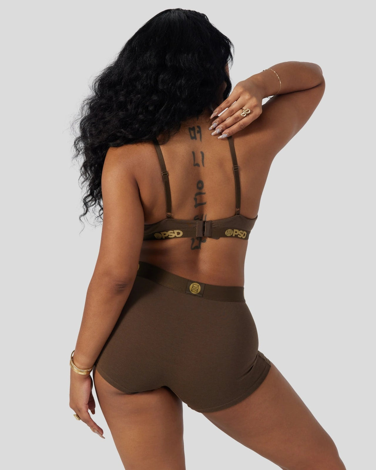 Women PSD Modal Solids - Cocoa - Triangle Bralette - Modal