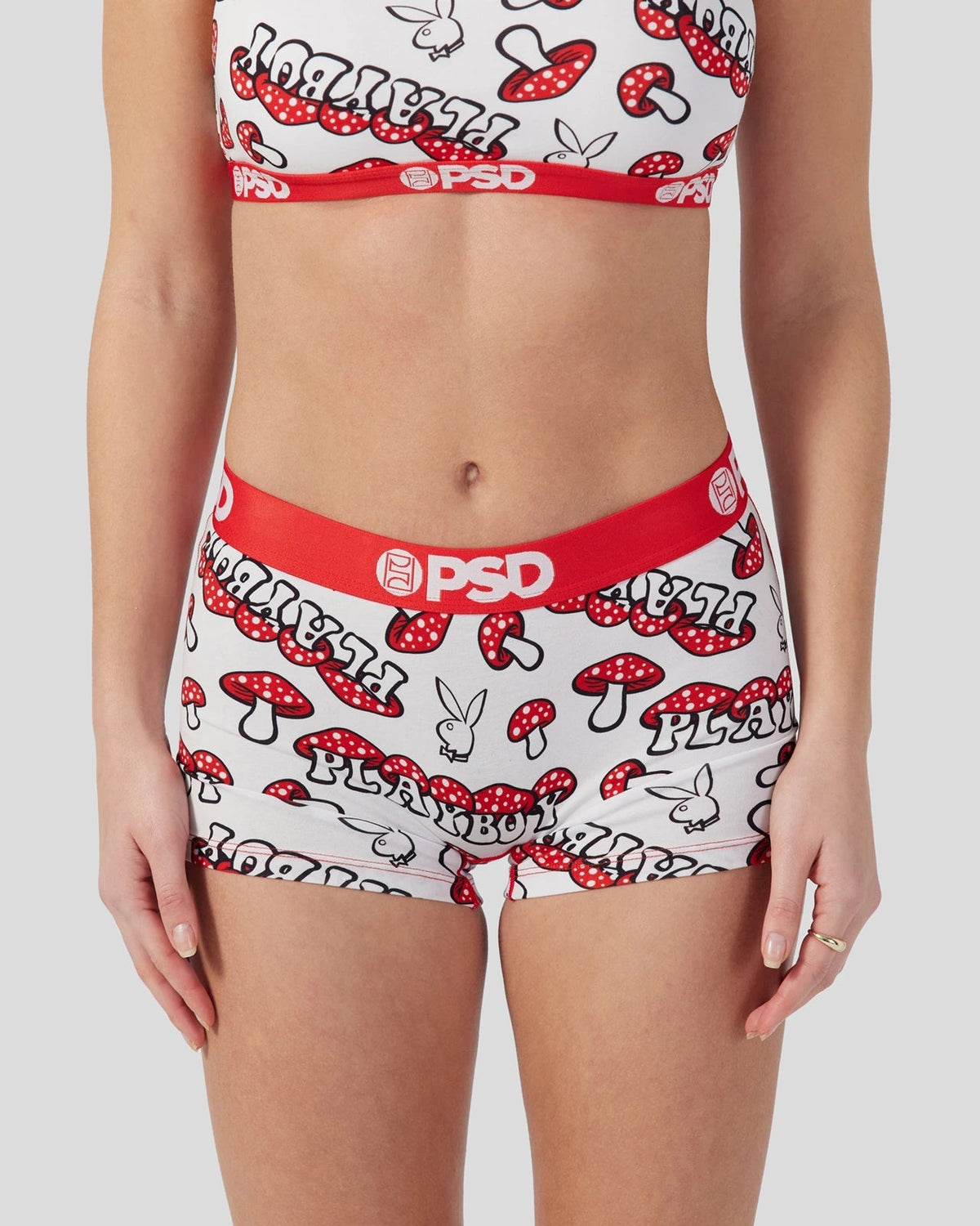 Women PSD Modal - Playboy - Mushroom - Boy Short - Modal