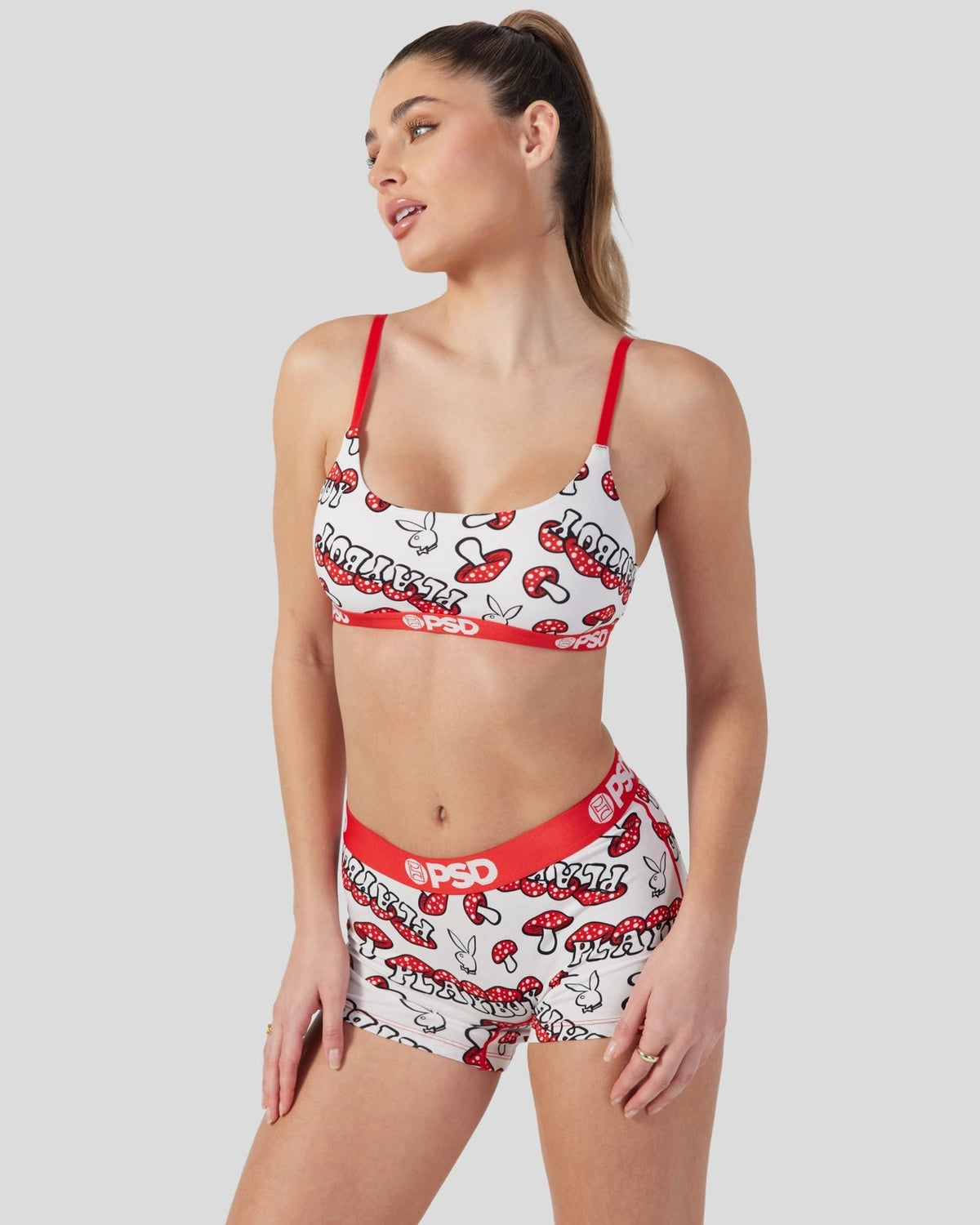 Women PSD Modal - Playboy - Mushroom - Boy Short - Modal