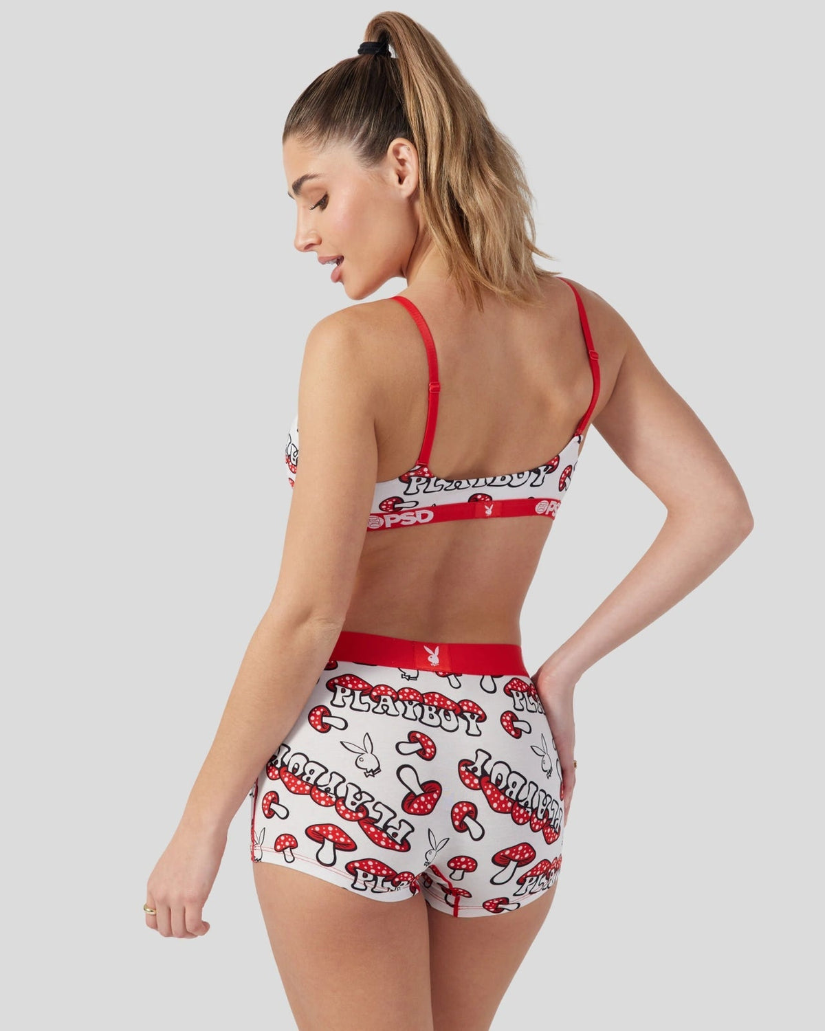 Women PSD Modal - Playboy - Mushroom - Boy Short - Modal
