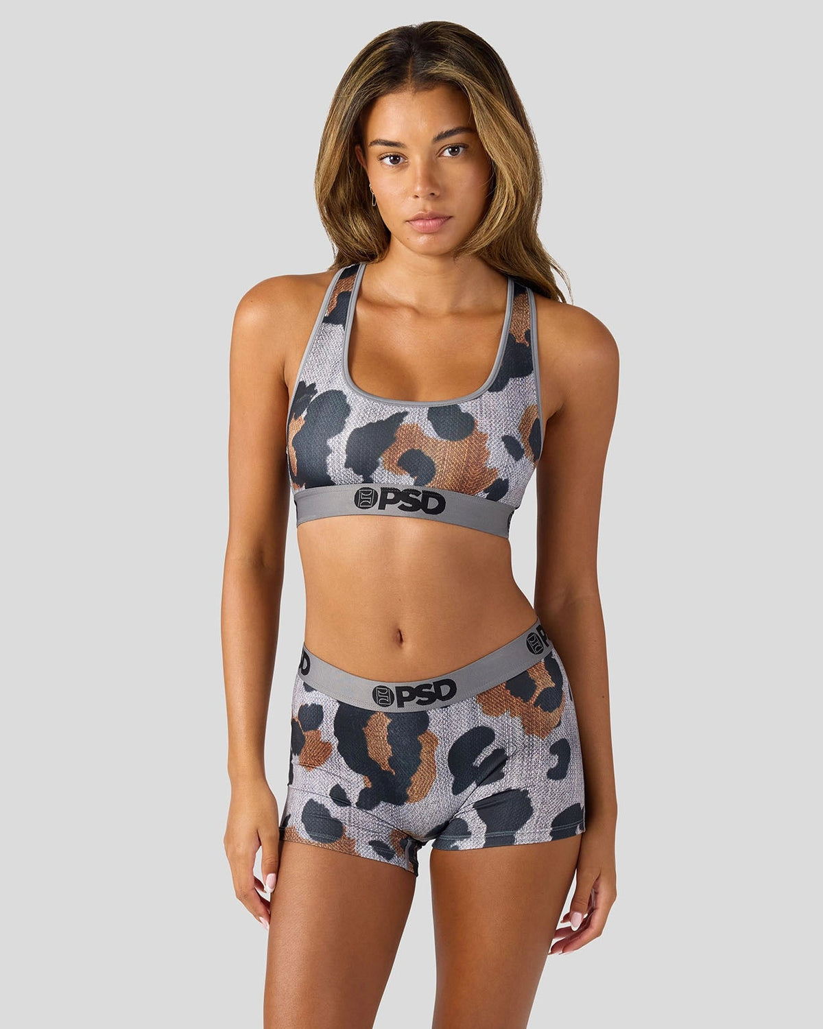 Sale PSD Denim Cheetah - Sports Bra