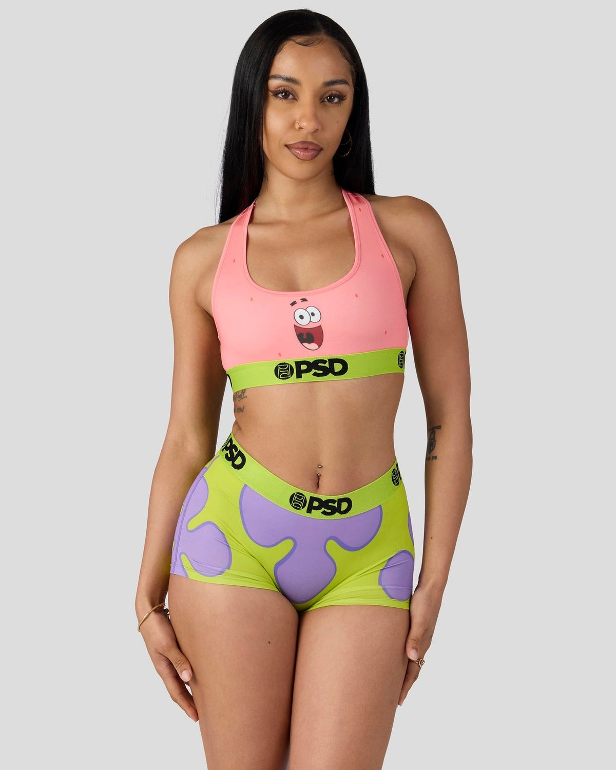 Sale PSD SpongeBob SquarePants - Patrick Fit - Sports Bra