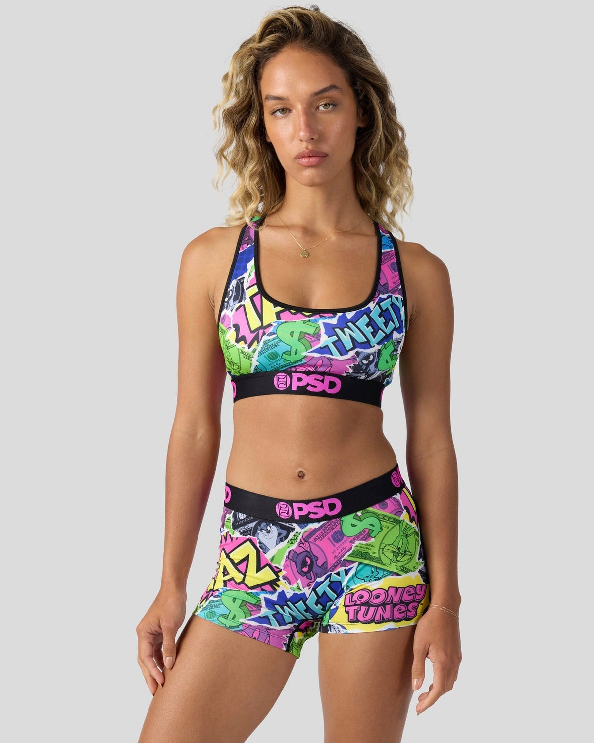 Sale PSD Looney Tunes - Looney Money - Sports Bra