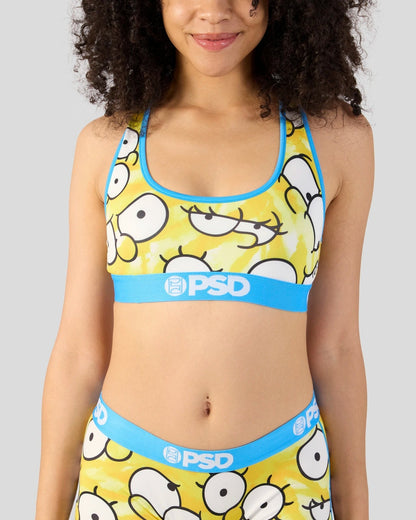 Sale PSD Simpsons - Simpsons Eyes - Sports Bra