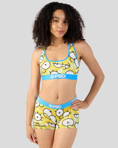 Sale PSD Simpsons - Simpsons Eyes - Sports Bra