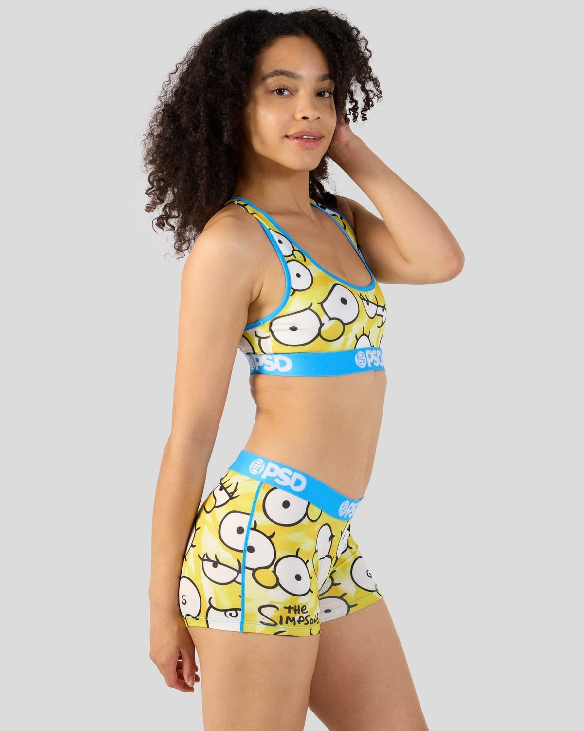 Sale PSD Simpsons - Simpsons Eyes - Sports Bra