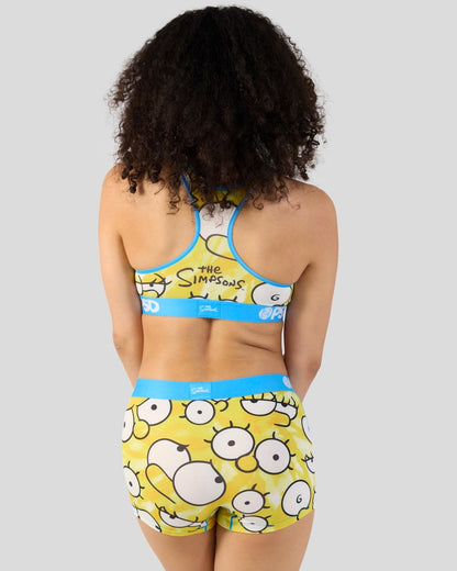 Sale PSD Simpsons - Simpsons Eyes - Sports Bra