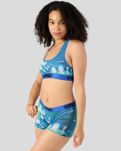 Sale PSD Rick and Morty - Portal Haze - Sports Bra