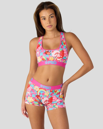 Sale PSD Strawberry Shortcake x Care Bears - Trippin - Sports Bra
