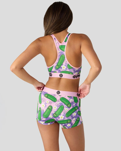 Sale PSD Rick and Morty - Pickle Daze - Sports Bra