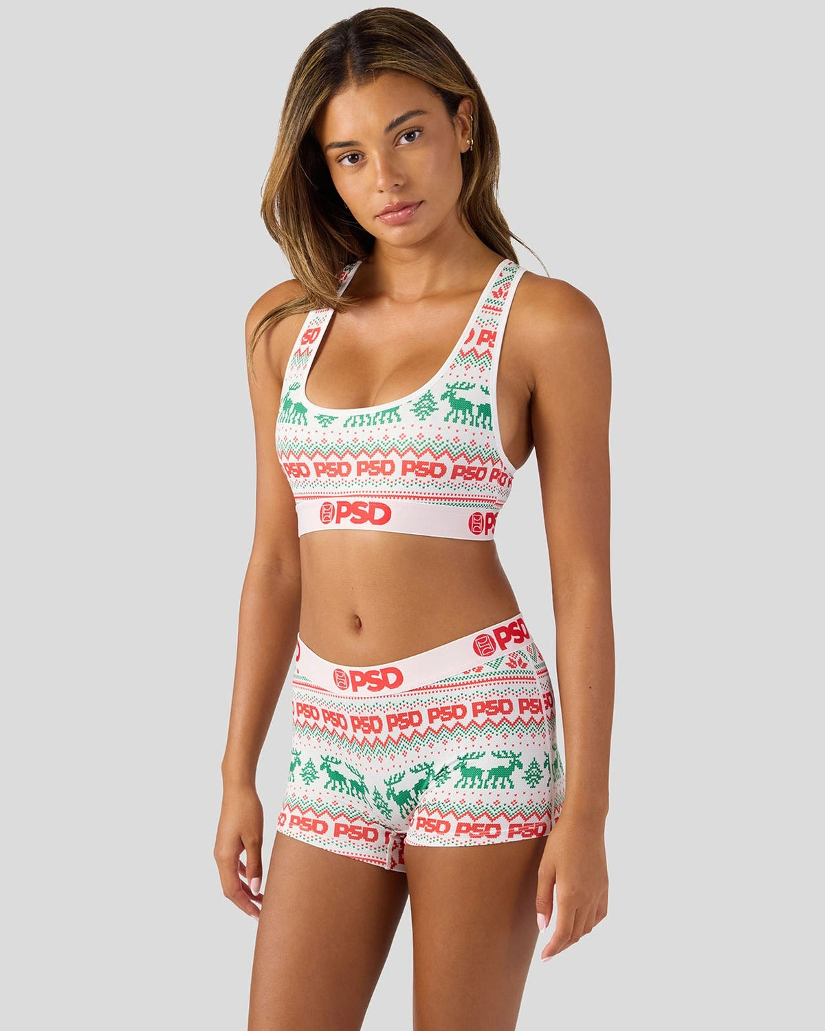 Sale PSD Fair Isle - Sports Bra