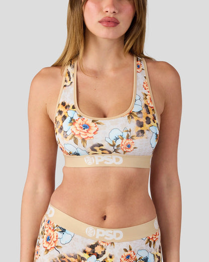 Sale PSD Floral Roar - Sports Bra