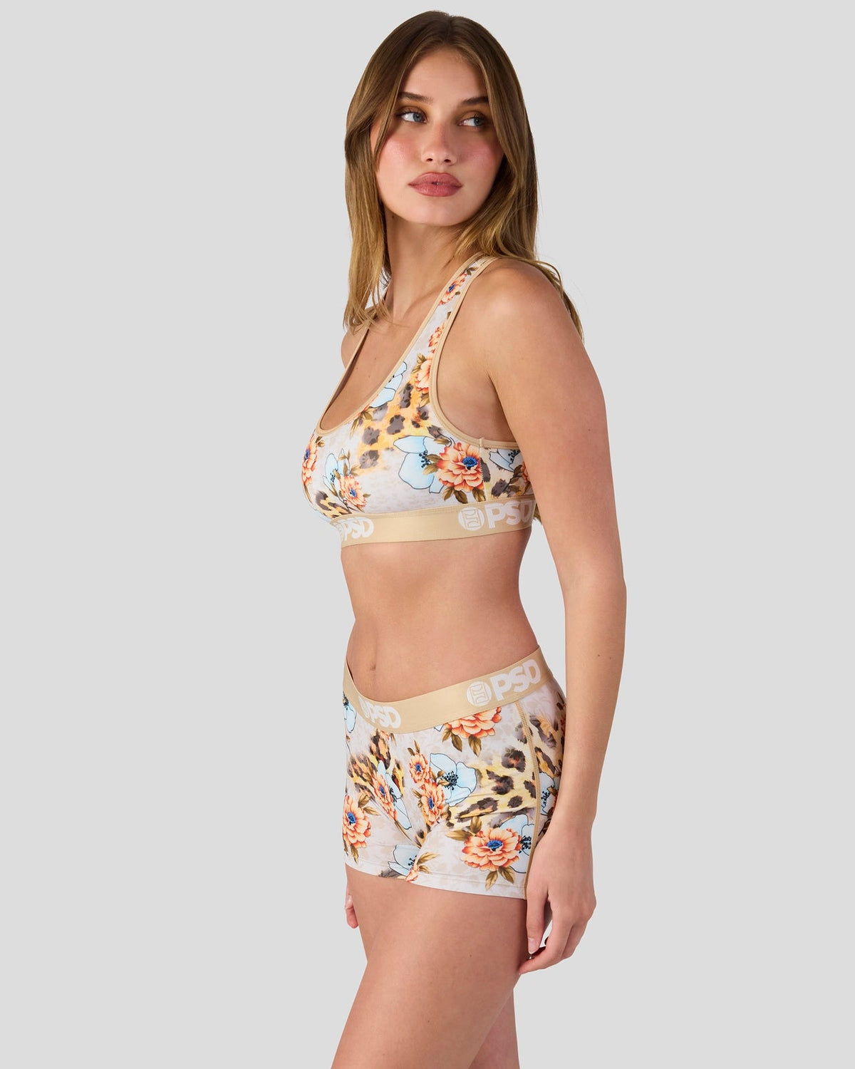 Sale PSD Floral Roar - Sports Bra
