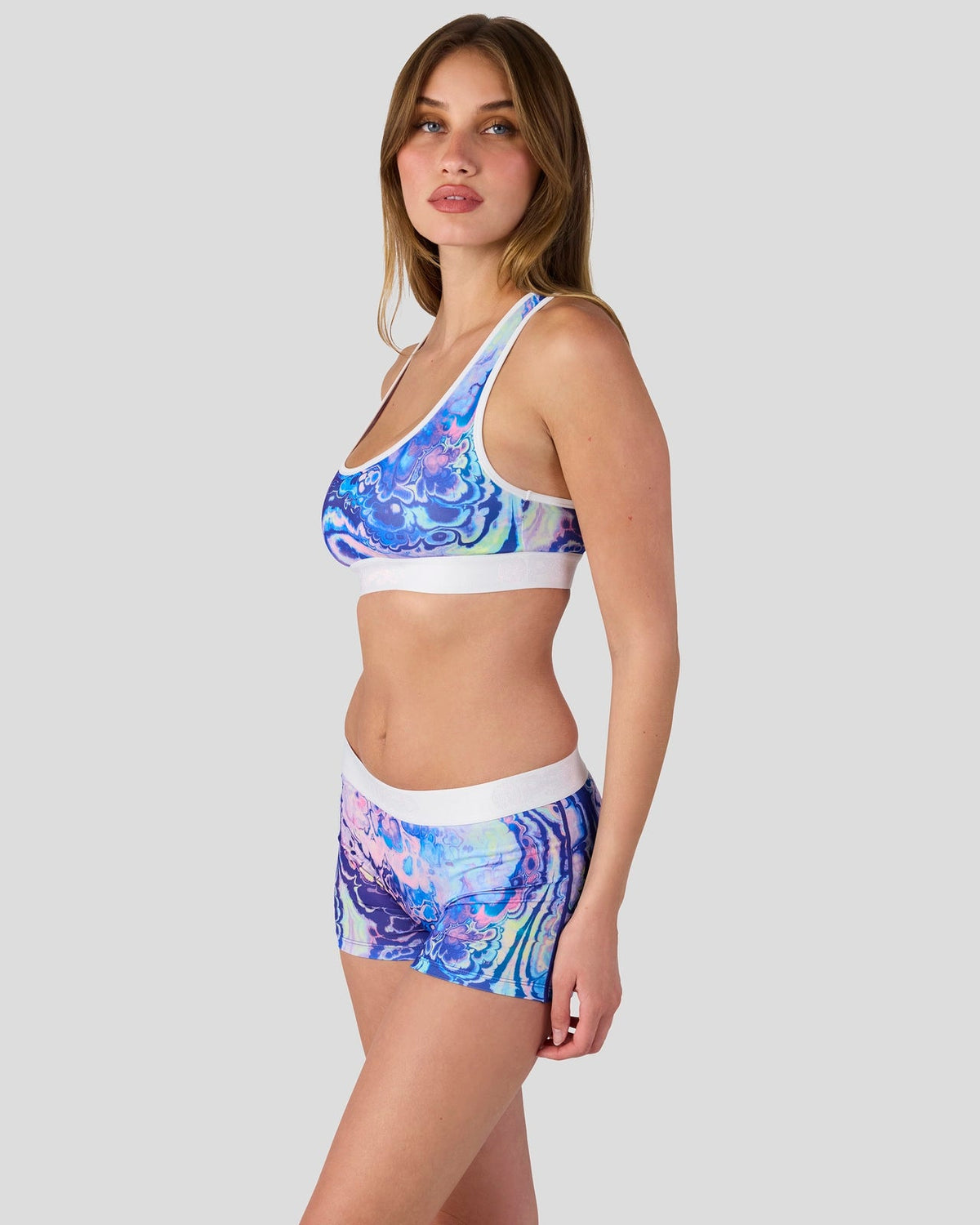 Sale PSD Iridescent Spill - Boy Short