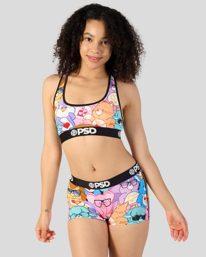 Sale PSD Care Bears - Homies - Sports Bra